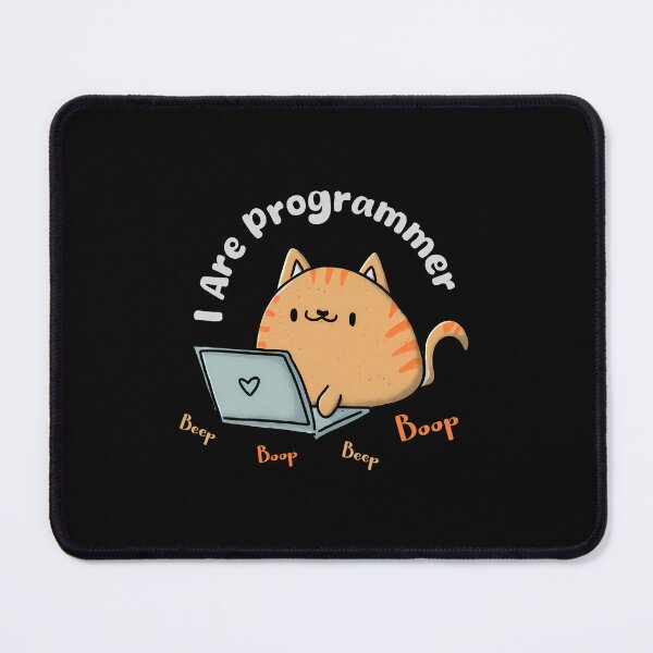 Item preview, Programmer Cat Beep Boob Coding designed and sold by Meow Cat.