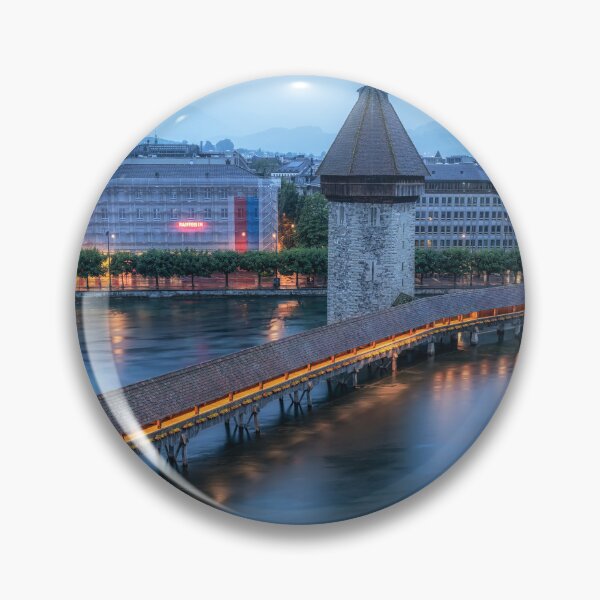 Item preview, chapel bridge and mount pilatus designed and sold by aaronchoi.