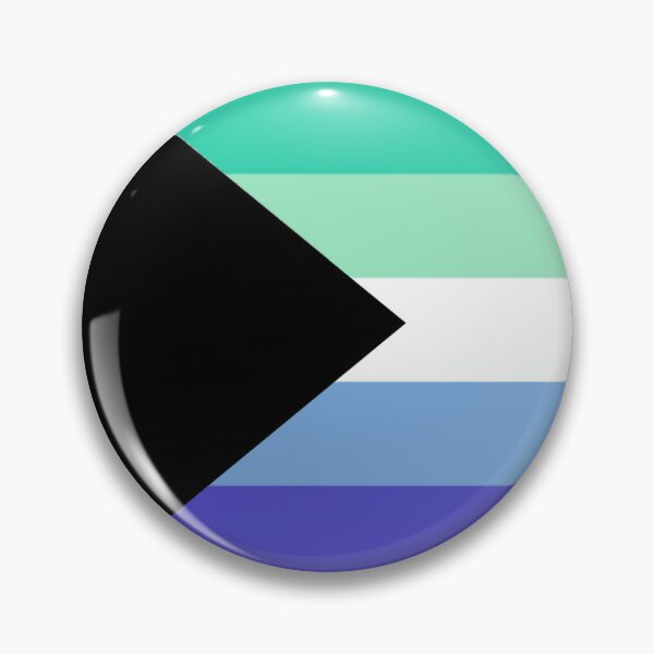 Item preview, Demigay Stickers and Buttons designed and sold by Justice Sputnik.