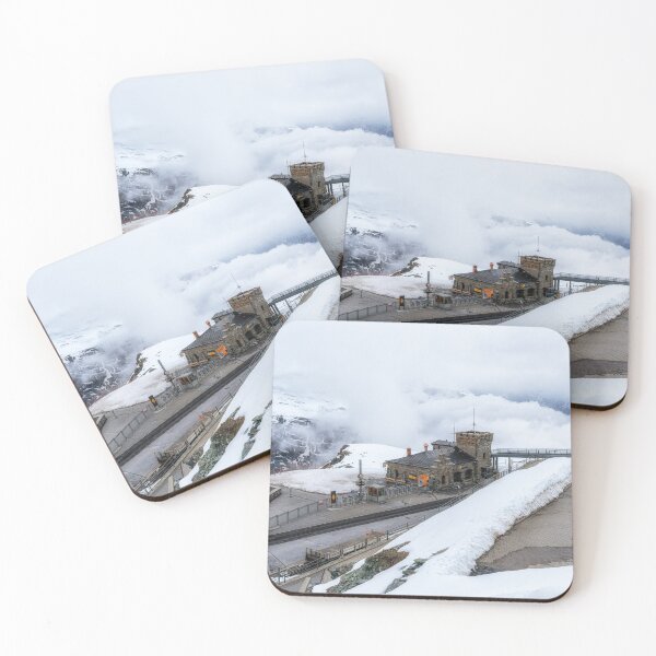 Item preview, Snow Covered Gornergrat Station designed and sold by aaronchoi.