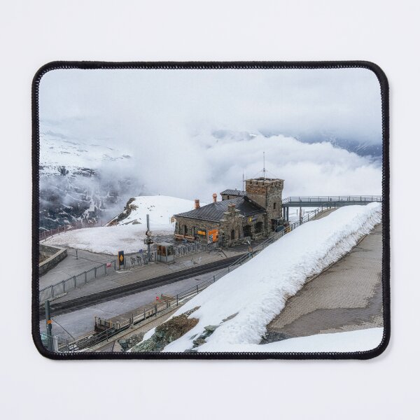 Item preview, Snow Covered Gornergrat Station designed and sold by aaronchoi.