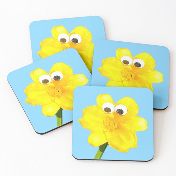 Item preview, Summer the Yellow Daylily (Google-Eyed Pals) designed and sold by GrudleBay.