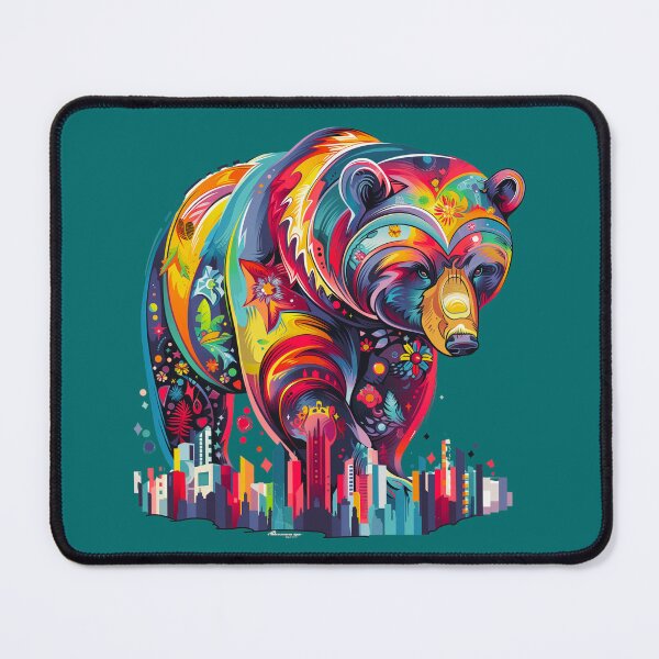 Item preview, Watercolor Cool Bear Grazer! Town Background! designed and sold by TheDarkStone.
