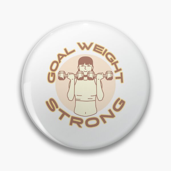 Item preview, Goal Weight Strong - Womens Motivational Quote designed and sold by LunabelleTees.