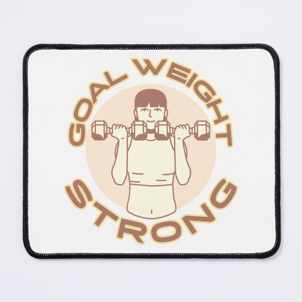 Item preview, Goal Weight Strong - Womens Motivational Quote designed and sold by LunabelleTees.
