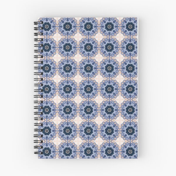 Item preview, Blue and Cream Seamless Pattern designed and sold by Fantacaroo Designs.