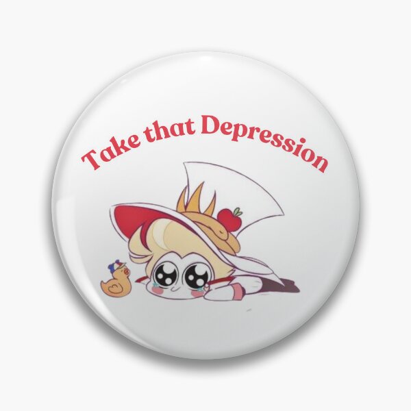 Item preview, Take that depression cute haz bin designed and sold by creepytoesart.