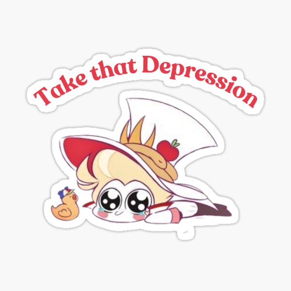 Item preview, Take that depression cute haz bin designed and sold by creepytoesart.