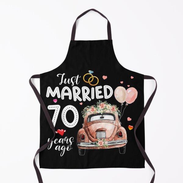 Item preview, Just Married 70 Years Ago designed and sold by skeastore.