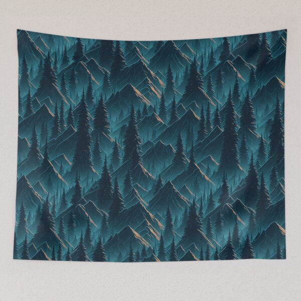 Item preview, Enchanted Mountain Forest designed and sold by Daniel Haddad.