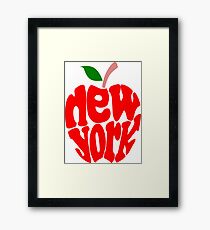 Big Apple New York Framed Print