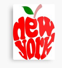Big Apple New York Metal Print