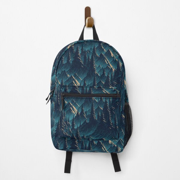 Item preview, Moonlit Mountain Forest designed and sold by Daniel Haddad.