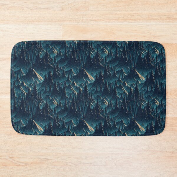Item preview, Moonlit Mountain Forest designed and sold by Daniel Haddad.