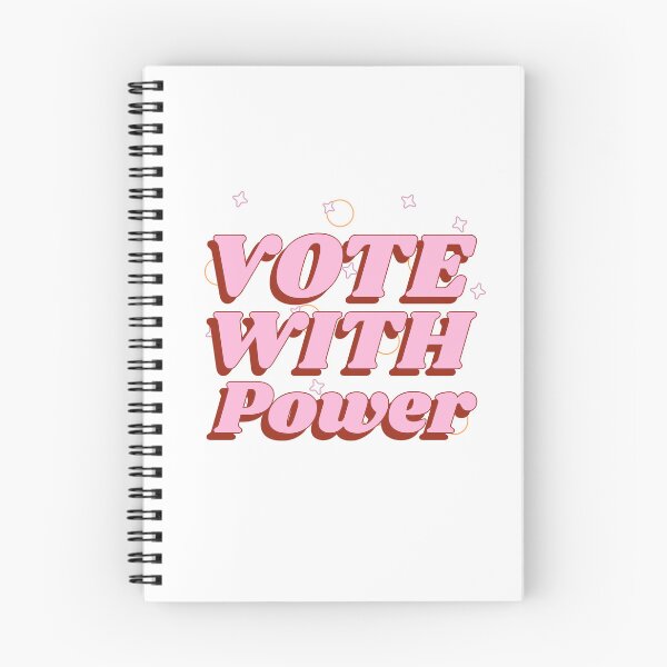 Item preview, VOTE - Vote With Power pink designed and sold by LewpyG.