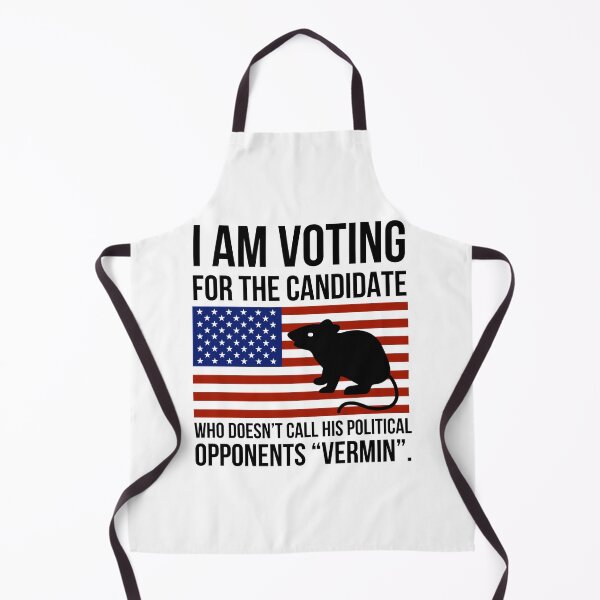 Item preview, I’m voting for the candidate who doesn’t call his opponents “vermin”  designed and sold by Rachel the Artist .