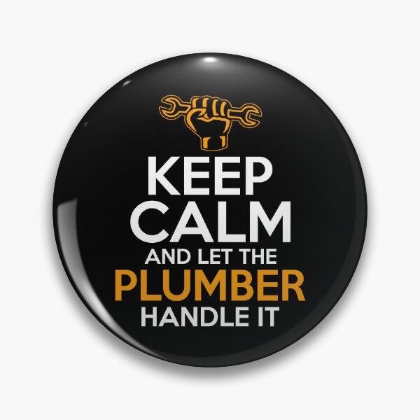 Item preview, Keep Calm Let The Plumber Handle It Journeyman Job designed and sold by EidosEmporiium.