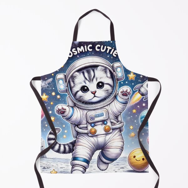 Item preview, Cosmic Cutie - Kitten Astronaut Adventure designed and sold by AmvaDesigns.