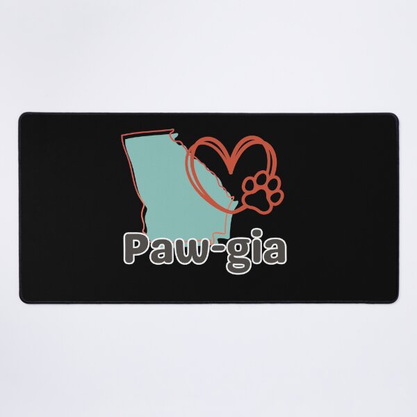 Item preview, Paw Prints Georgia designed and sold by Life Is Beautiful.