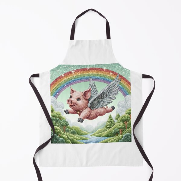 Item preview, The Flying Pig designed and sold by Solace Sparkles.