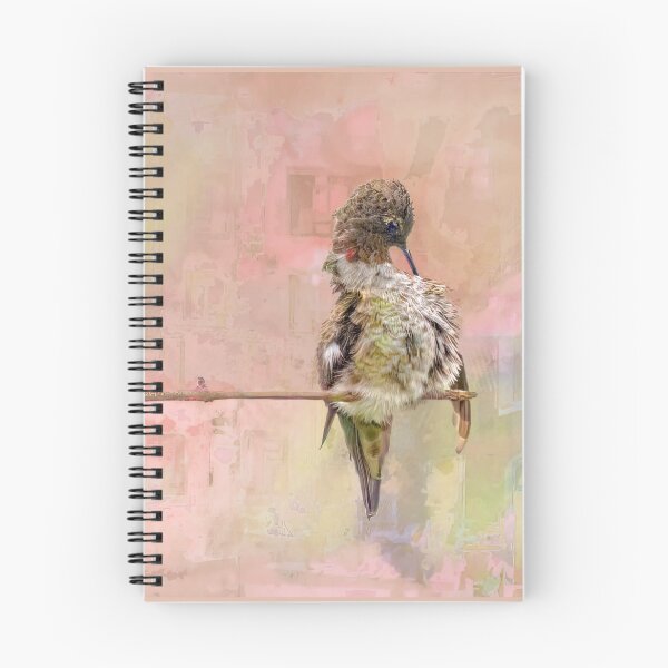 Item preview, Hummer Preening  designed and sold by CarolM.