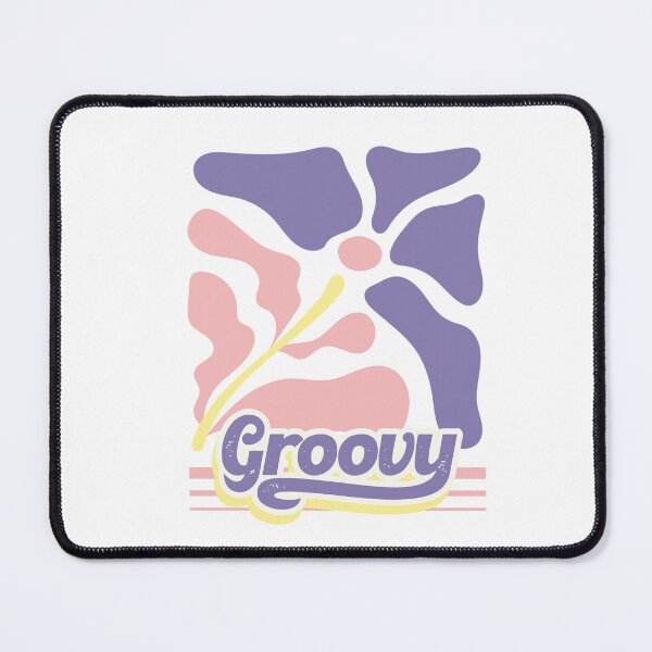 Item preview, Retro Geometric Pattern Groovy y2k 80s Trendy Flower T-shirt Sticker designed and sold by ThinkNature!.