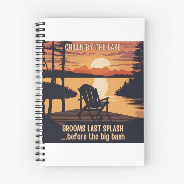 Item preview, Chillin by the lake: Grooms Last Splash before the big bash designed and sold by FitEnvy.