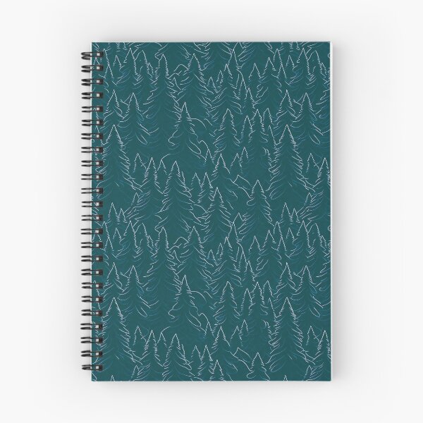Item preview, Moonlit Forest Peaks designed and sold by Daniel Haddad.