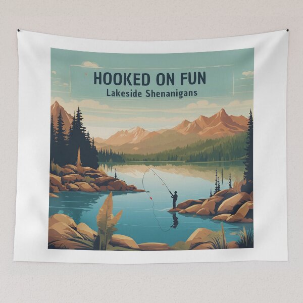 Item preview, Hooked on Fun : Lakeside Shenanigans  designed and sold by FitEnvy.