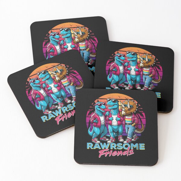 Item preview, Rawrsome Friends Awesome Dinosaurs designed and sold by DetourShirts.