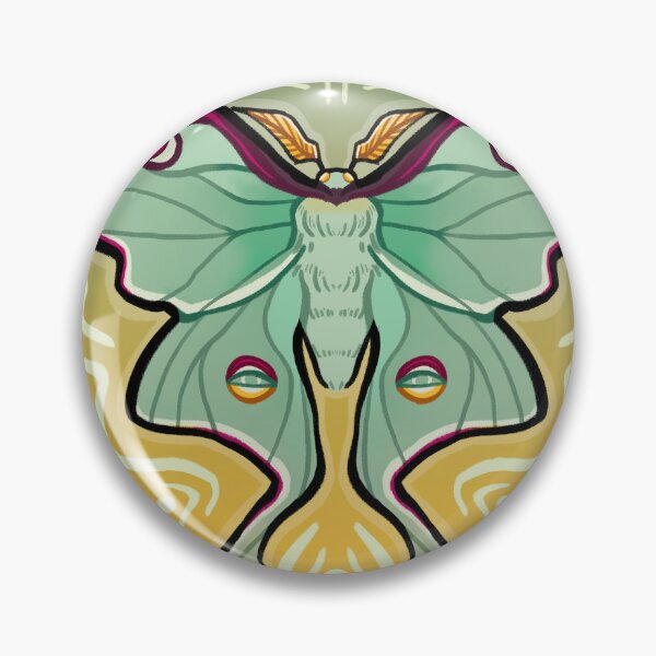 Item preview, Luna Moth  designed and sold by Xutaes.
