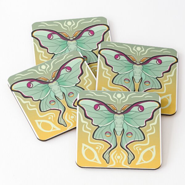 Item preview, Luna Moth  designed and sold by Xutaes.