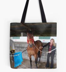 Preparing for the Race Tote Bag