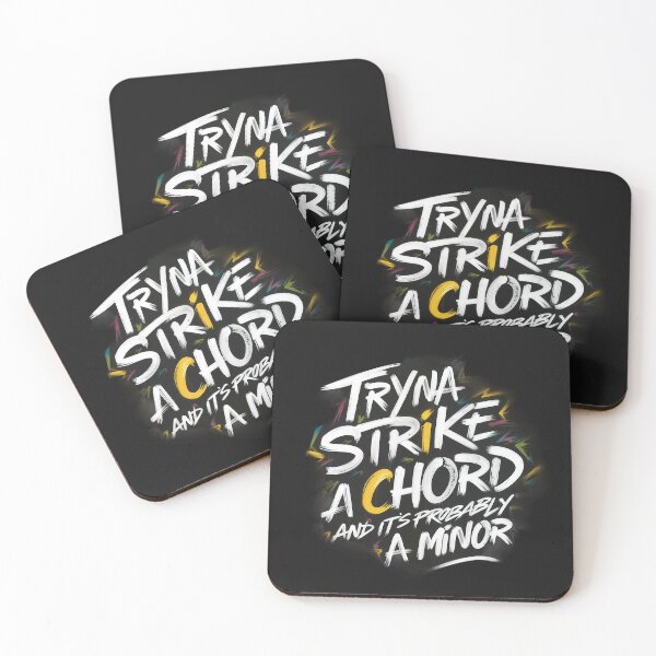 Item preview, Tryna Strike A Chord And It's Probably A MINOR designed and sold by WorldOfTeesUSA.