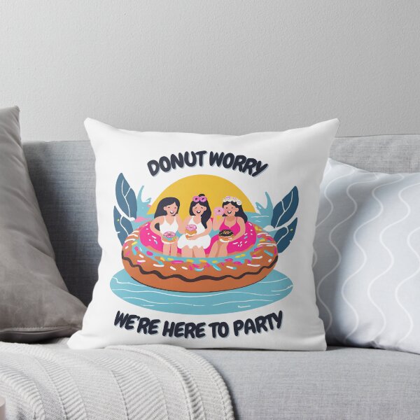 Item preview, Donut Worry: We're here to party designed and sold by FitEnvy.