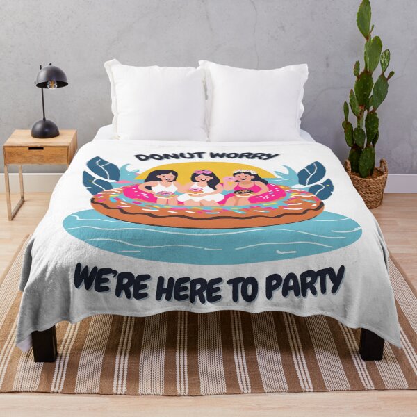 Item preview, Donut Worry: We're here to party designed and sold by FitEnvy.