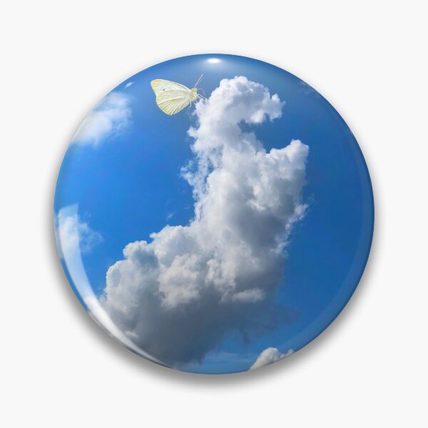 Item preview, Small butterfly riding a magical cloud designed and sold by MyPhotoDreams.