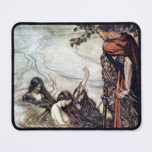 Item preview, Siegfried and the Rhinemaidens - Siegfried and the Twilight of the Gods by Arthur Rackham designed and sold by forgottenbeauty.