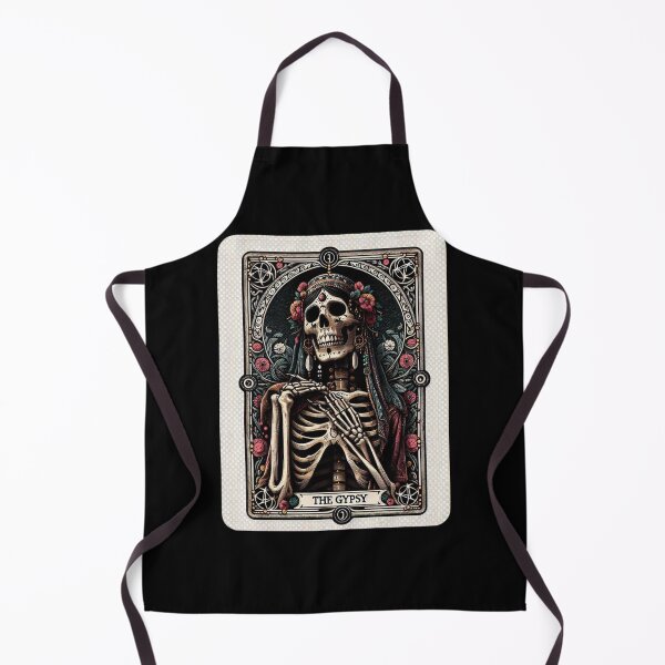 Item preview, Gypsy Skeleton Tarot | Vintage Boho Mystic Fortune Teller Art designed and sold by litchick1977.