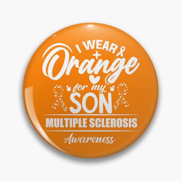 Artikelvorschau, I Wear Orange For My Son Multiple Sclerosis Awareness Gear entworfen und verkauft von DynamicDesign.