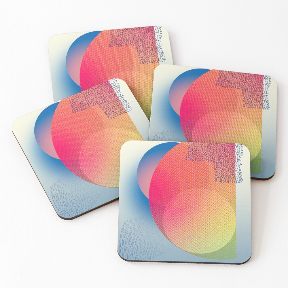 Item preview, Coasters (Set of 4) designed and sold by Hanarejayee.