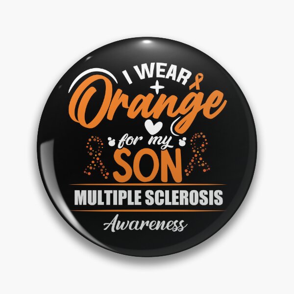 Artikelvorschau, I Wear Orange For My Son Multiple Sclerosis Awareness Gear entworfen und verkauft von DynamicDesign.
