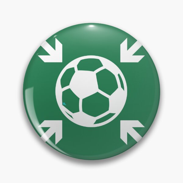 Item preview, Football Meeting Point Soccer Pictogram designed and sold by chowlet.