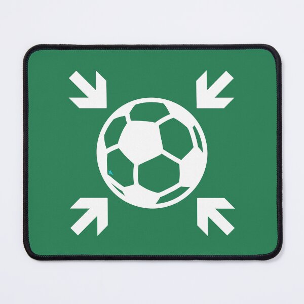 Item preview, Football Meeting Point Soccer Pictogram designed and sold by chowlet.