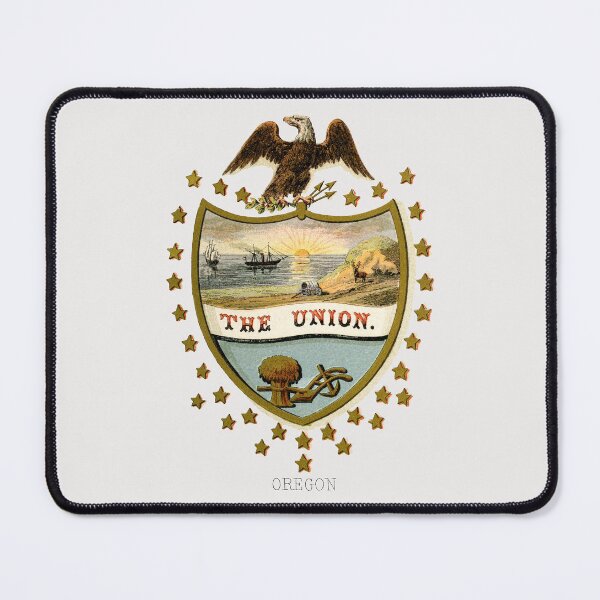 Item preview, 1876 Oregon Coat of Arms designed and sold by historicimage.