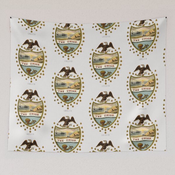 Item preview, 1876 Oregon Coat of Arms designed and sold by historicimage.