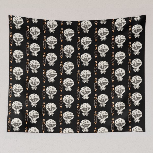 Item preview, Mummy Halloween Print designed and sold by Heather  Wheeler.