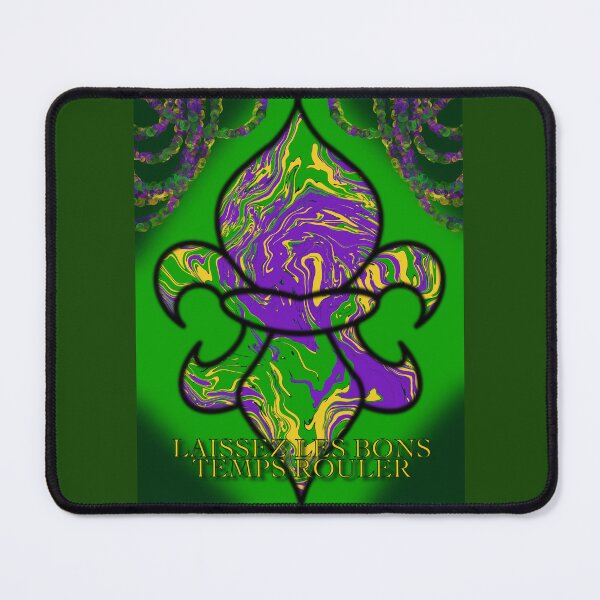 Item preview, Mardi grad Laissez Les fleur-de-lis designed and sold by kharisgrace.
