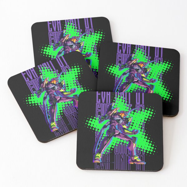 Item preview, Neon Genesis Evangelion Eva Unit 01 Neon  designed and sold by AliasLexReyes.