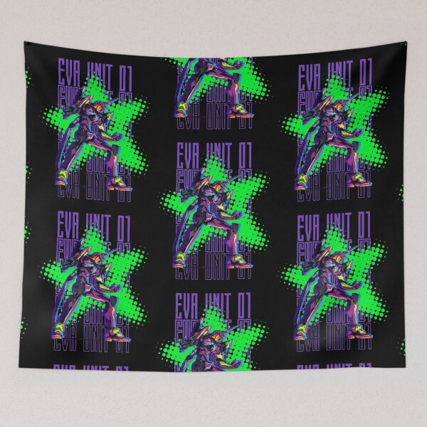 Item preview, Neon Genesis Evangelion Eva Unit 01 Neon  designed and sold by AliasLexReyes.